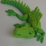 Фигурка «Дракон» (подвижная, механизм челюсти, ручная сборка / под заказ) — изображение 3