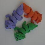 Брелок “Лисёнок” (ручная роспись, металлическое кольцо в комплекте) — изображение 3