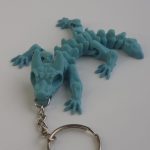 Брелок-фигурка «Дракон» (подвижная конструкция) — изображение 1