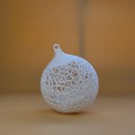 Ёлочное украшение «Ажурный шар» (под LED-свечу) — изображение 2