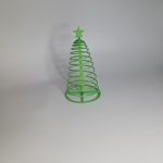 Декоративная ёлка «Спиральная» (новогодний декор) — изображение 1