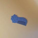 Декоративная расчёска с рельефным узором — изображение 2