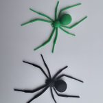 Декоративный паук (фигурка, набор 6 штук) — изображение 1