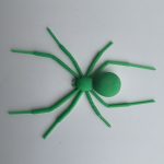 Декоративный паук (фигурка, набор 6 штук) — изображение 2